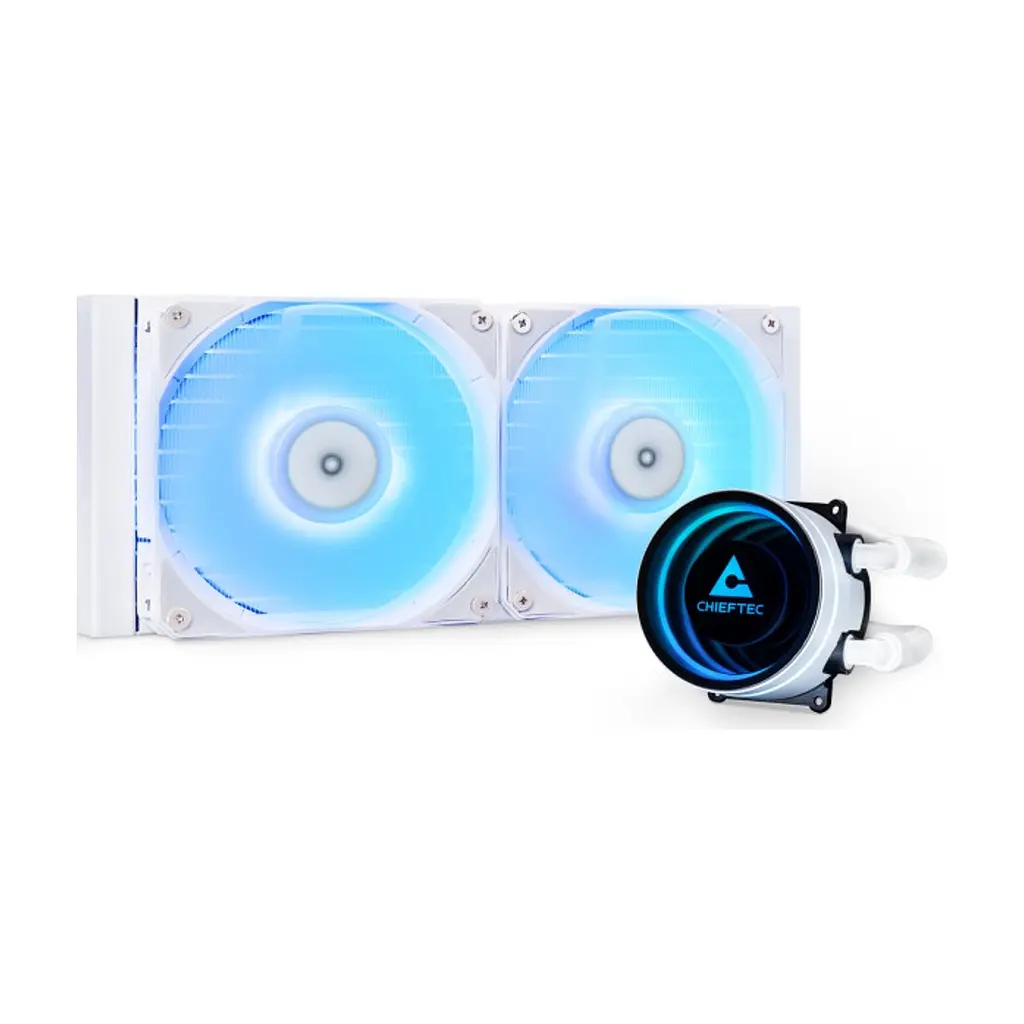 Система рідинного охолодження Chieftec Iceberg 240 ARGB WHITE (CLC-240-RGB-W) - фото 3