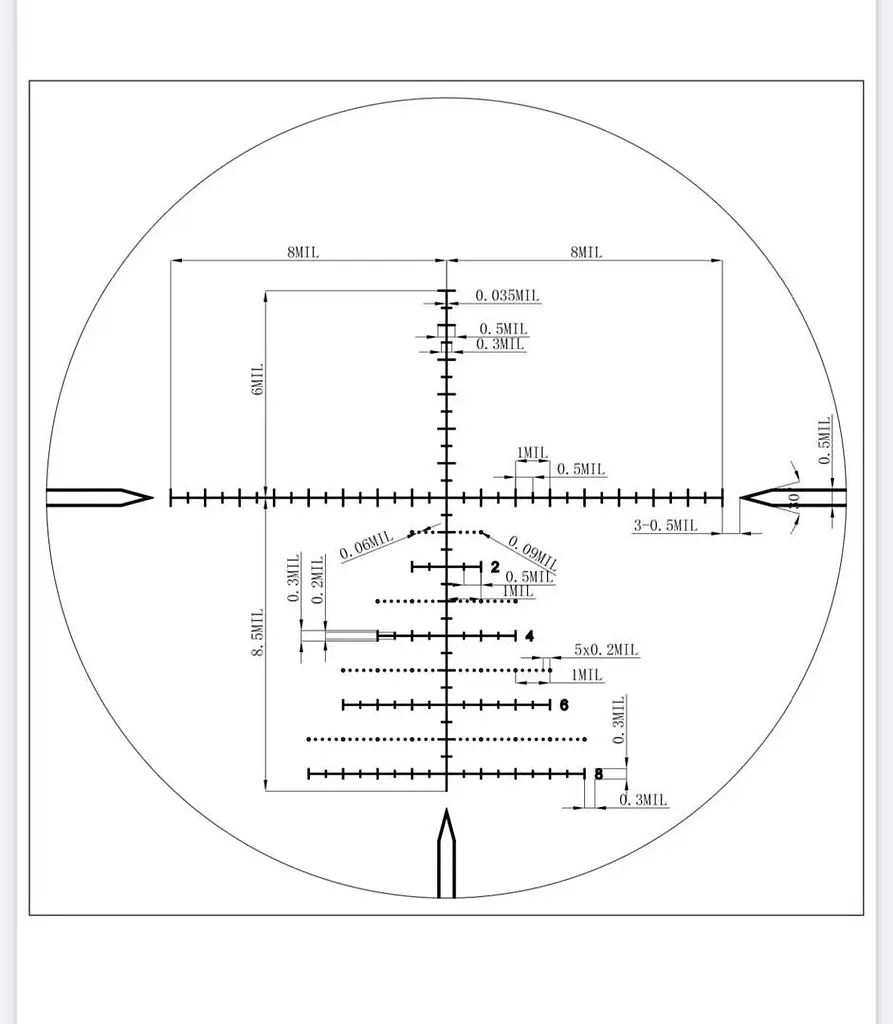 Приціл оптичний Vector Optics Marksman 6-24x50 (30mm) FFP - фото 4
