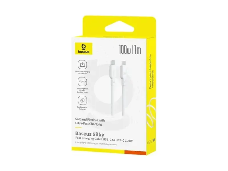 Кабель USB Type-C BASEUS 100W 1m (P10377704213-00) - фото 3