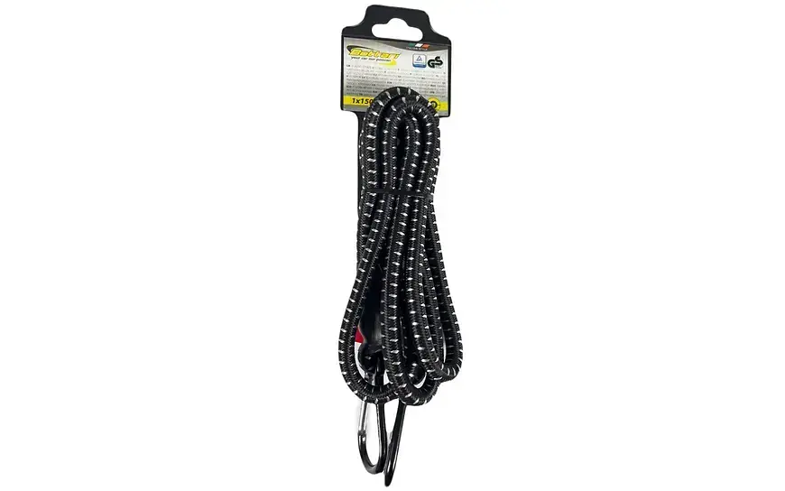 Ремінь для закріплення багажу Poputchik Carabiner з карабіном 150 см 8 мм - фото 3