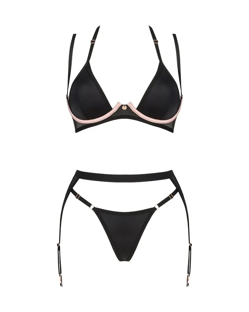 Obsessive Selinne 3-pcs Set XL/2XL - фото 3