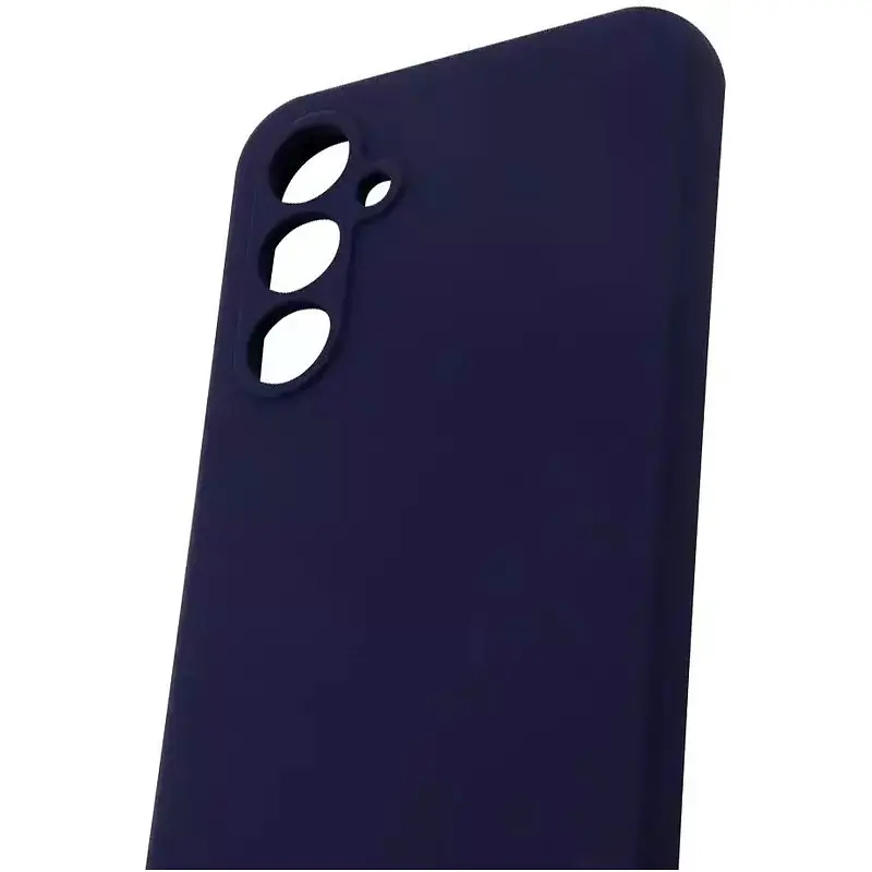 Чехол Wave Full Silicone Cover для Samsung Galaxy A55 Midnight Blue [109353] - фото 4