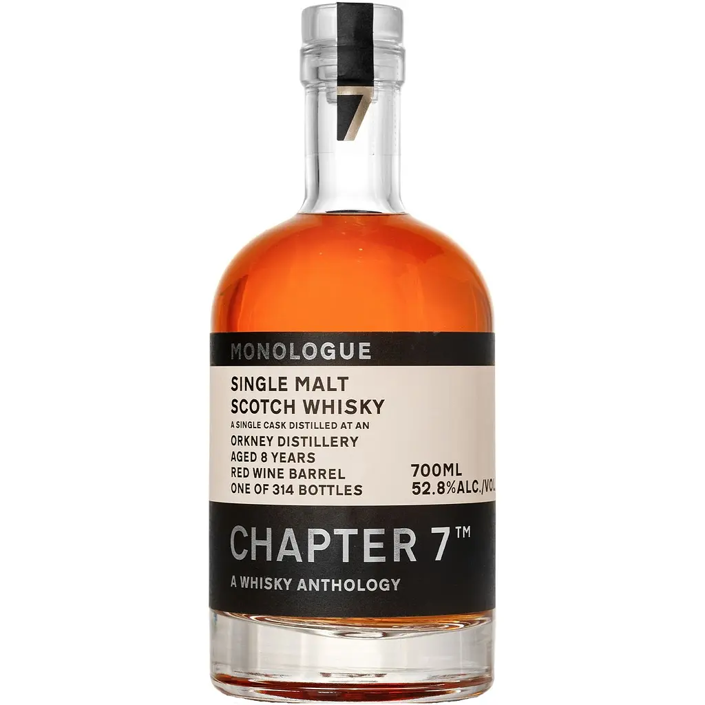 Виски Chapter 7 Monologue Single Malt Scotch Orkney 8 yo 52.8% 0.7 л в коробке - фото 2