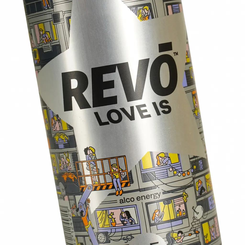 Напиток слабоалкогольный Revo Love Is энергетический сильногазированный 8.5% 0.5 л - фото 5