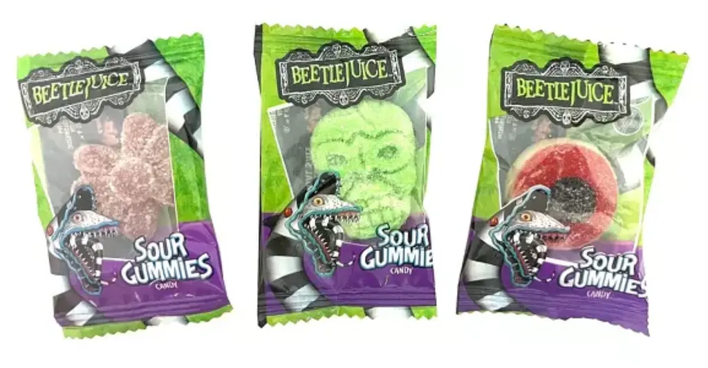 Жувальні цукерки Beetlejuice Halloween Bugs Grubs Gummies 40 шт 280 г - фото 2