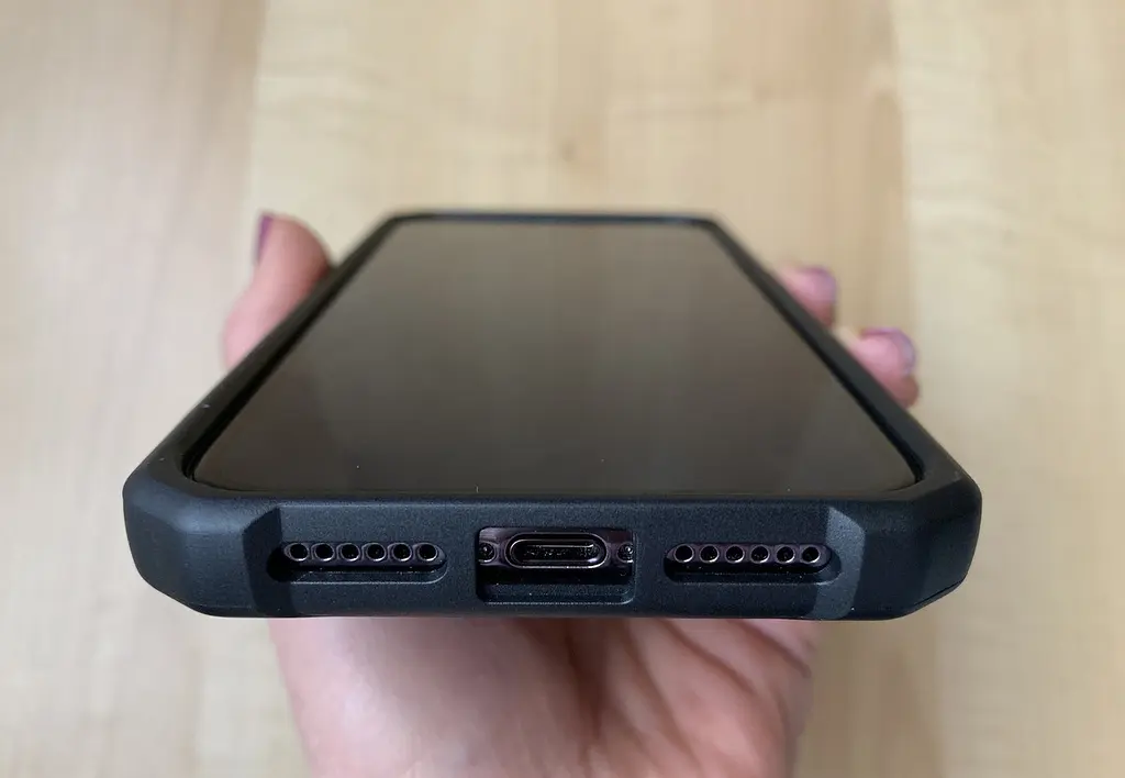 Чохол прозорий протиударний UAG Plasma (Original) IPHX-L-AS для iPhone X/XS (5.8") Ash - фото 4