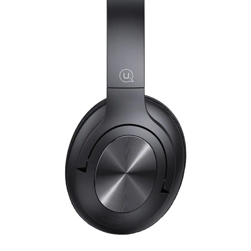 Беспроводные наушники Usams YH21 Wireless Headphone, BT5.3, AUX, 500mAh, 70h, black - фото 3