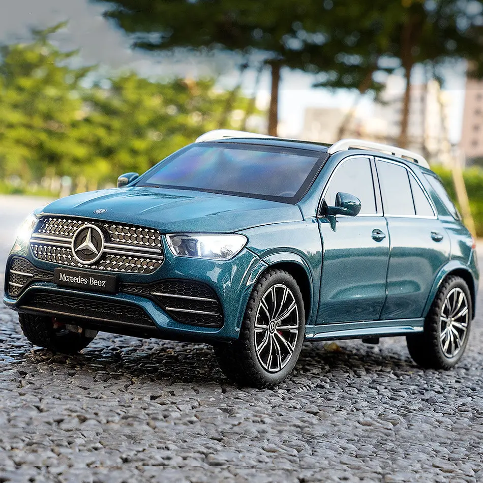 Колекційна металева модель автомобіля АвтоЕксперт Mercedes-Benz GLE 350 з інерцією, світлом та звуком 1:24 - фото 4