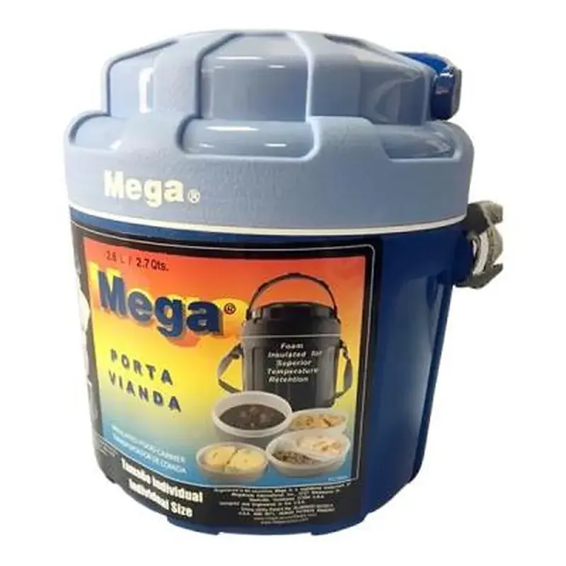 Термобокс Mega 2,6 л синий (717040954278BLUE) - фото 9
