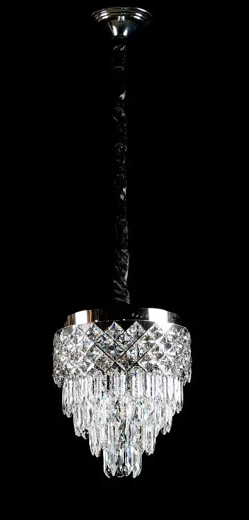 Кришталева LED люстра Splendid Ray L9041/300/1 LED (CH+Clear) - фото 2