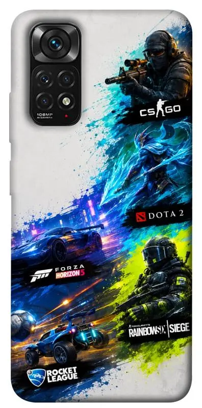 TPU чохол Demsky Full Throttle для Xiaomi Redmi Note 11 (Global) / Note 11S