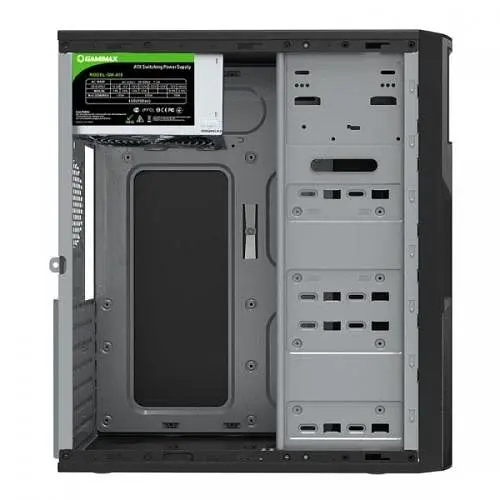 Корпус GameMax ET-211-450W-2U3 Black 450 Вт ATX / Micro ATX / Mini ITX 2xUSB 2.0 2xUSB 3.0 - фото 4