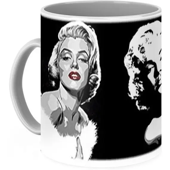 Кружка GeekLand Marilyn Monroe Мэрилин Монро ММ 01.05 330 мл белая - фото 3