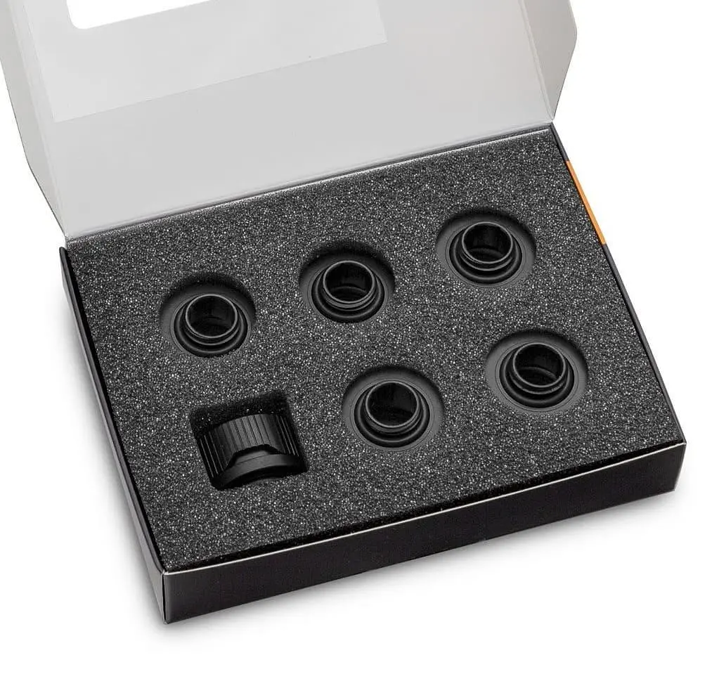 Фітінг EKWB EK-Quantum Torque 6-Pack HDC 16 - Black - фото 4