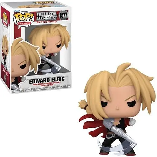Фігурка Funko Pop Сталевий Алхімік Едвард Елрік Fullmetal Alchemist Edward Elric 10 см FP FA EE 1577 - фото 1