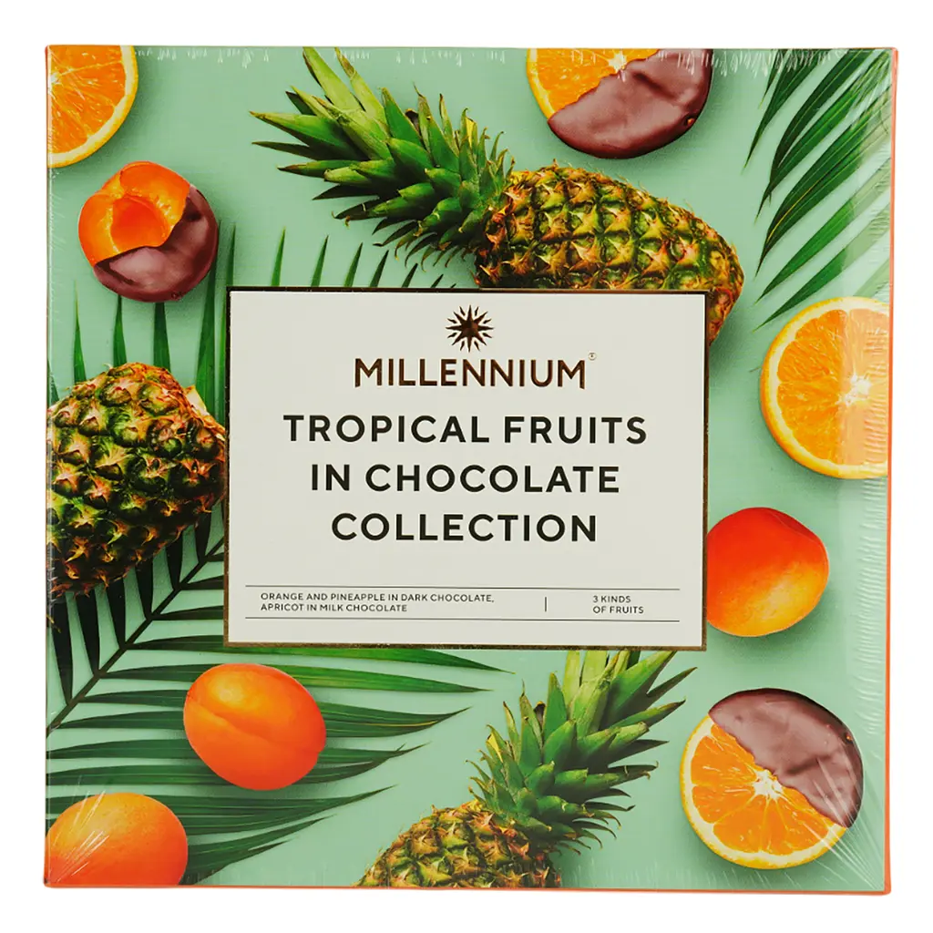 Конфеты Millennium Фрукты в шоколаде Ассорти 210 г - фото 2