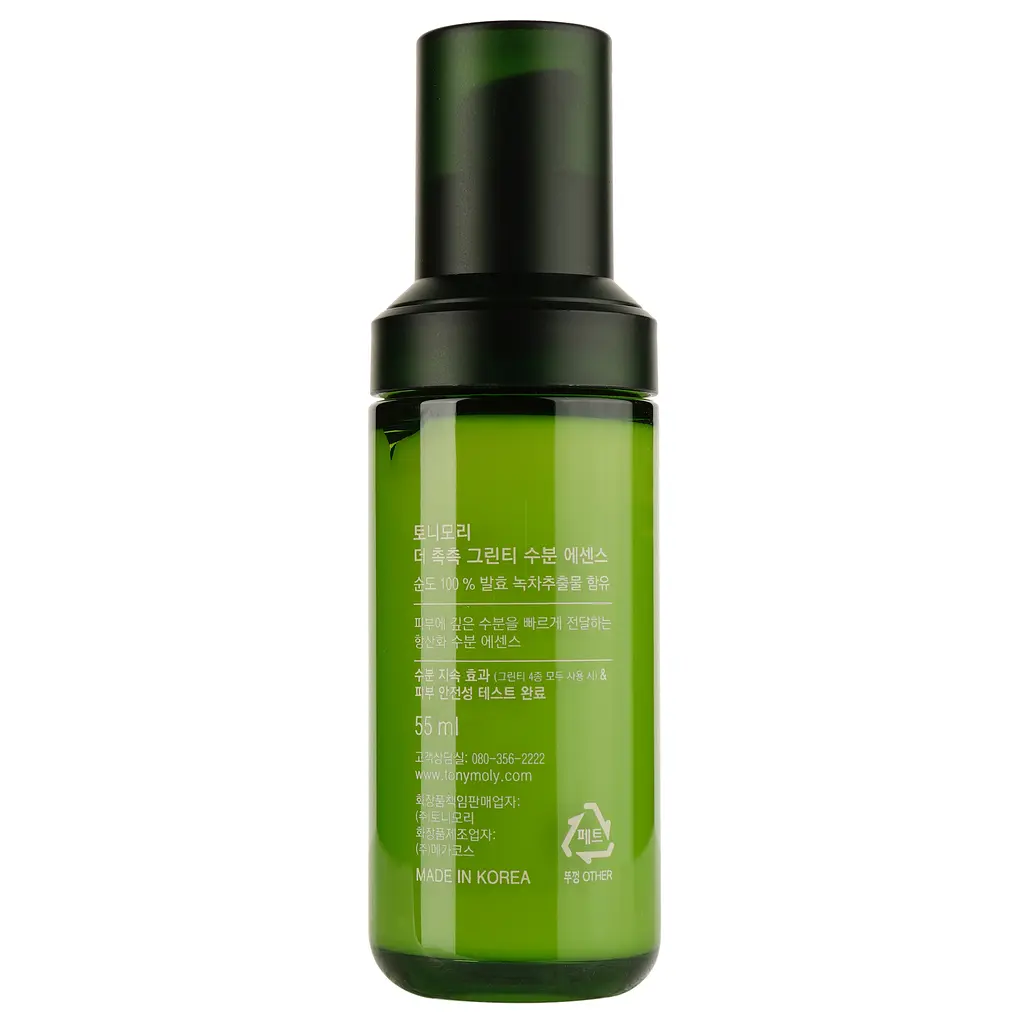 Эссенция для лица Tony Moly The Chok Chok Green Tea Watery Essence Зеленый чай, 55 мл - фото 2