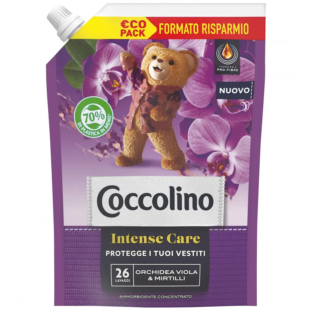 Кондиціонер для білизни Coccolino Orchid & Blueberries Орхідея 600 мл