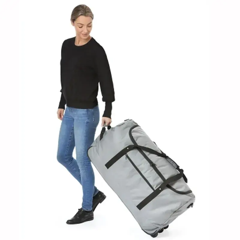 Дорожня сумка TravelZ на колесах Wheelbag 100 Grey (927292) - фото 5