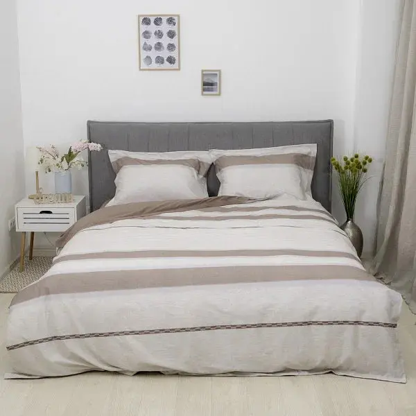Постільна білизна євро Viluta Brushed Warm Cotton WC 19 220х200 см - фото 2