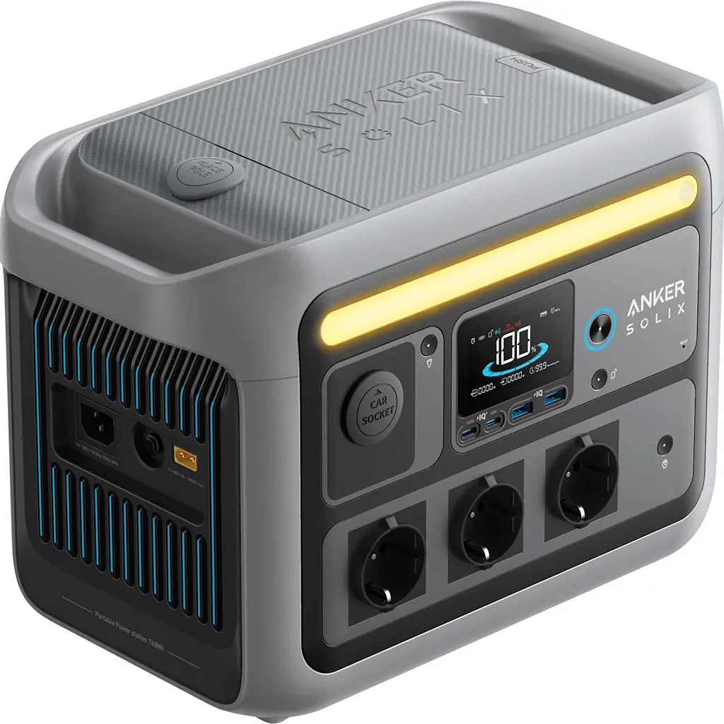 Зарядная станция Anker Solix C800 Plus 1600W [A1754311] [112872] - фото 4