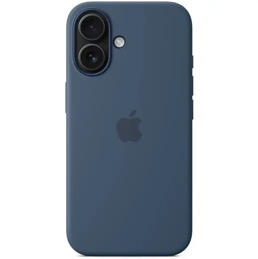 Силіконовий чохол CasePro Silicone Case with MagSafe Denim для iPhone 16 - фото 5