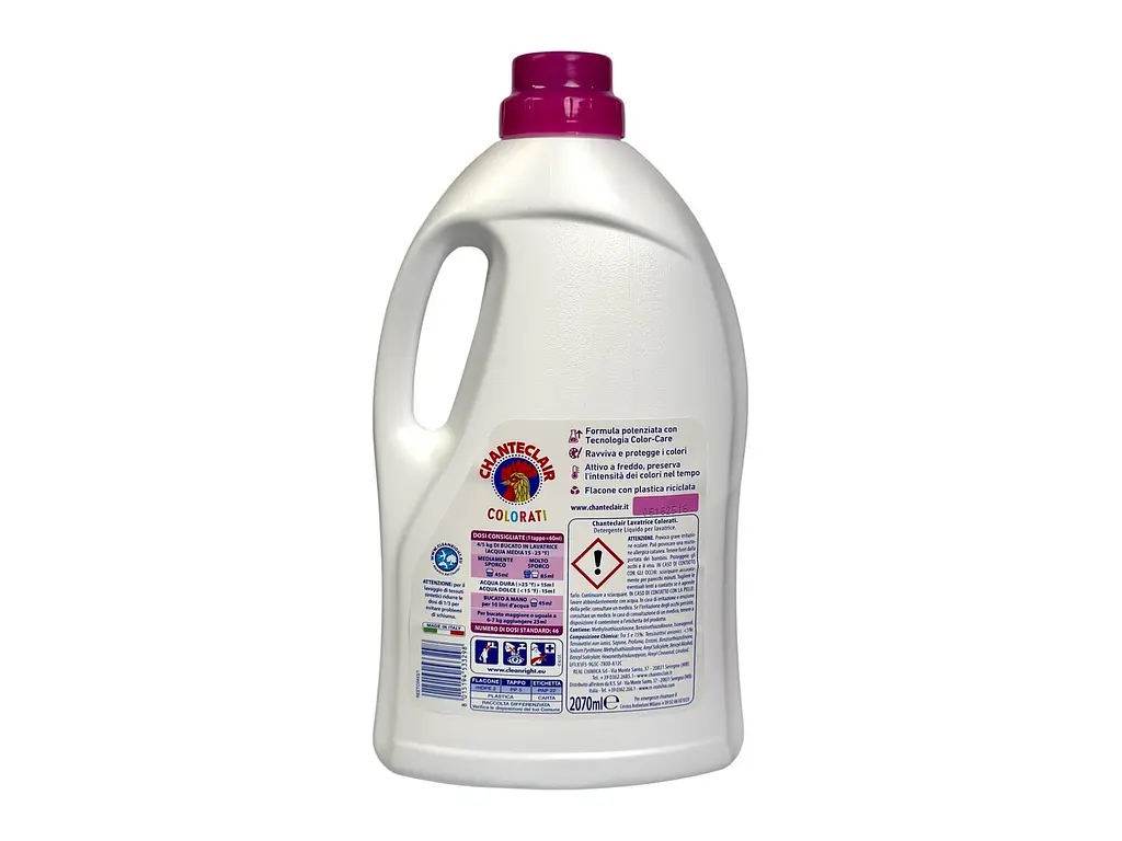 Гель для прання кольорових тканин ChanteClair Clair Color 2070 мл  - фото 2