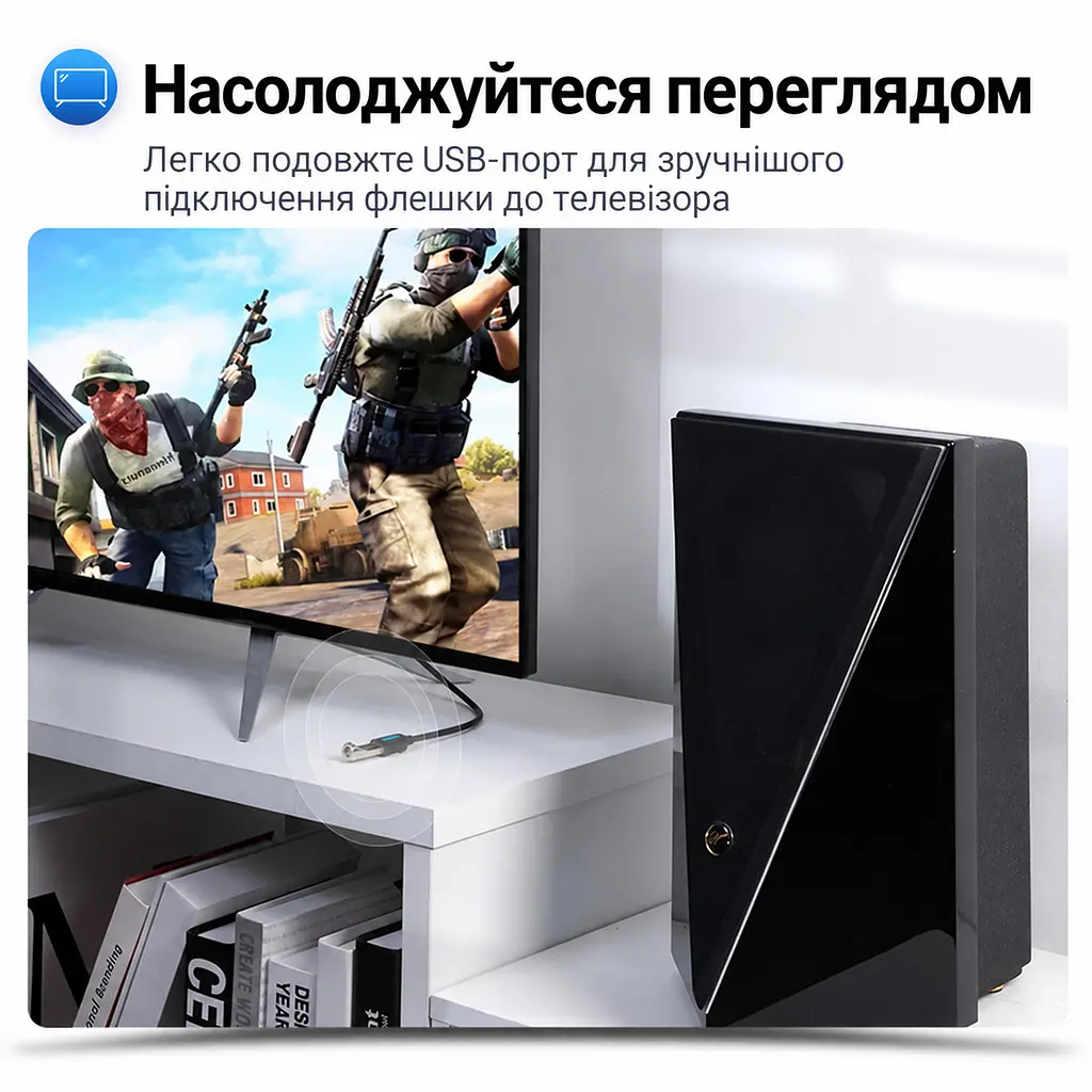 Кабель-подовжувач Vention CBHBD USB 3.0 Type-A 0,5 м чорний (CBHBD) - фото 13