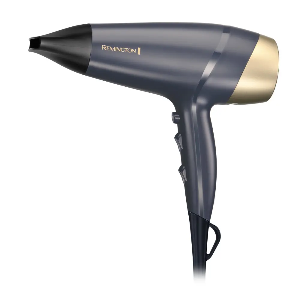 Фен Sapphire Luxe, 2200Вт, 3 режими, дифузор, іоніз-я, хол. обдув, сапфіровий Remington teh0017600 - фото 2