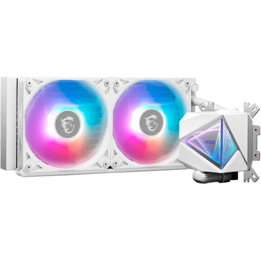 Система водяного охолодження MSI MAG CoreLiquid I240 White [149440] - фото 2