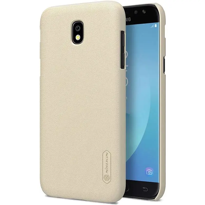 Чехол-накладка Nillkin Super Frosted Shield Samsung Galaxy J5 2017 (J530) Gold - фото 7