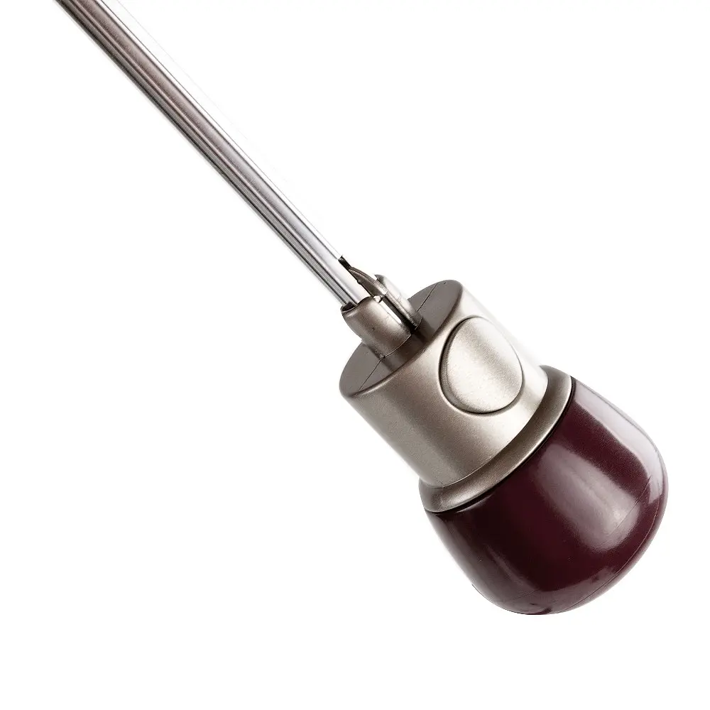 Женский складной зонтик полуавтомат Airton 99 см коричневый - фото 5