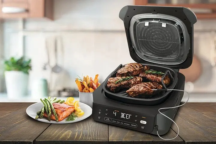 Аерогриль NINJA Foodi Air Grill & Air Fryer з Cooking probe EG351EU - фото 10