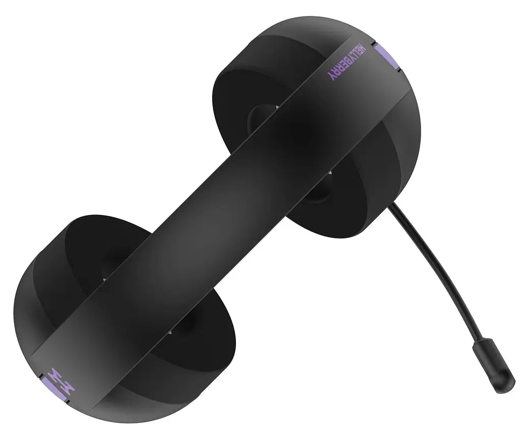 Ігрова гарнітура HATOR Hellyberry HH30 Wireless Black-Violet (HH30_wireless_BV) - фото 7
