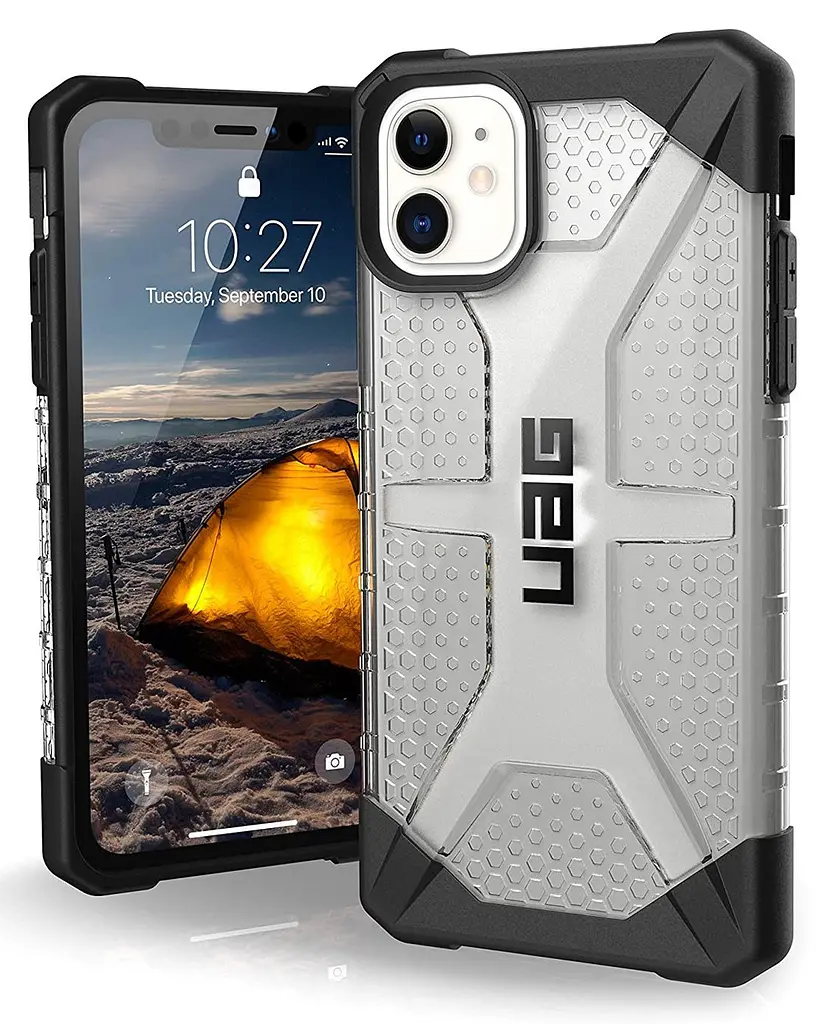 Оригінальний протиударний чохол UAG Plasma для iPhone 11 Ice 11171314343 прозорий бампер - фото 8