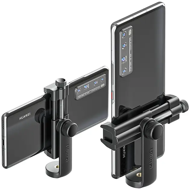 Тримач для телефона Ulanzi Vijim Horizontal and Vertical Phone Clip UV-2120 ST-17 Black - фото 5