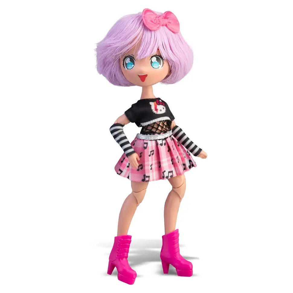 Дитяча лялька "Тедді Рок" 4SF Manga Dolls HKTF0100 серії "Hello Kitty" - фото 2