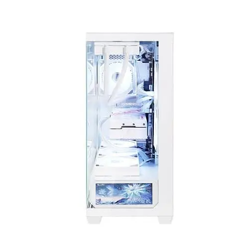 Корпус ALmordor QX25A LCD без БП White (ALQX25AWH_LCD) - фото 3