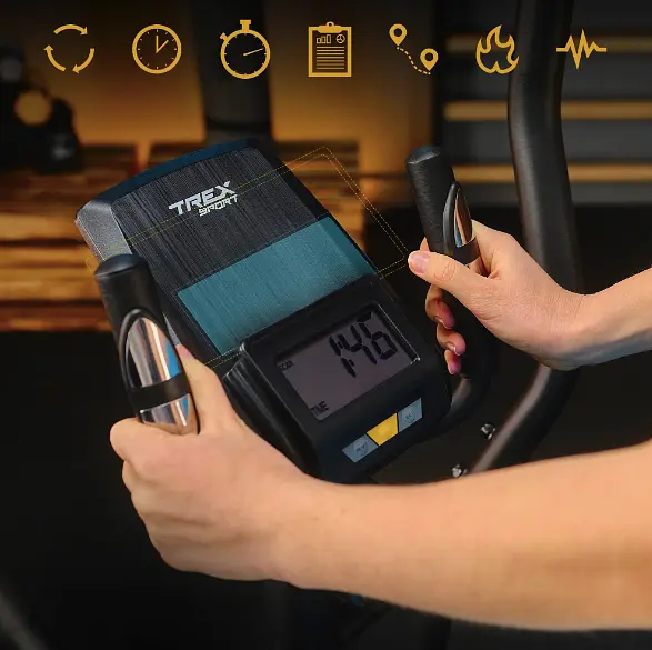 Орбітрек Trex Sport TX-400CT Dash магнітний чорний - фото 7