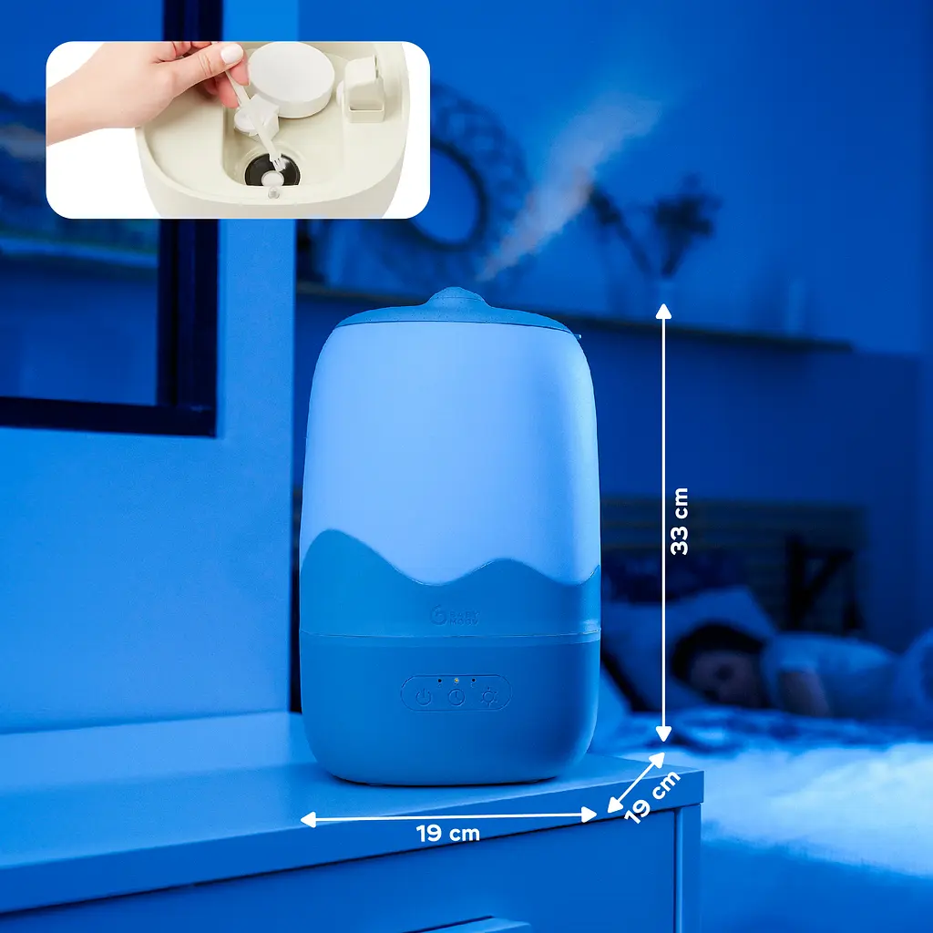 Зволожувач повітря Babymoov Humidifier Wave бежевий (A047015) - фото 12
