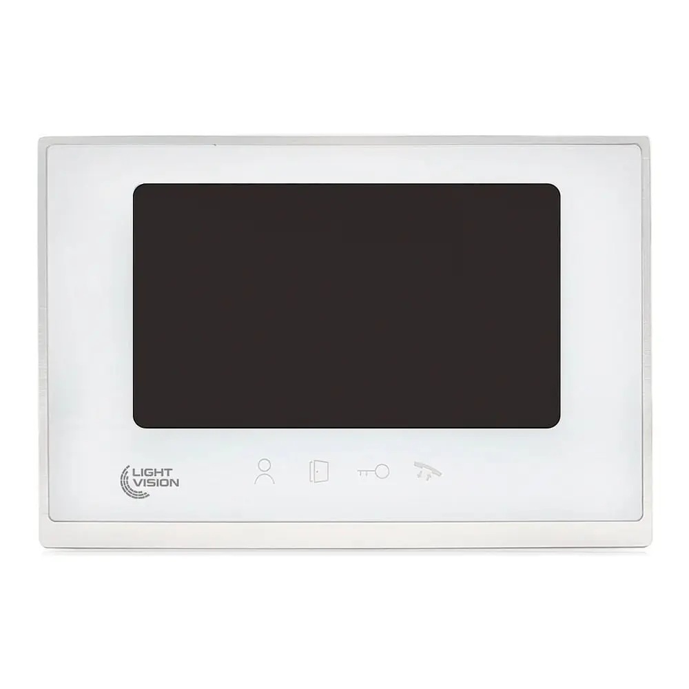 Відеодомофон 7” Light Vision MACAO FHD White (82-00202) - фото 4