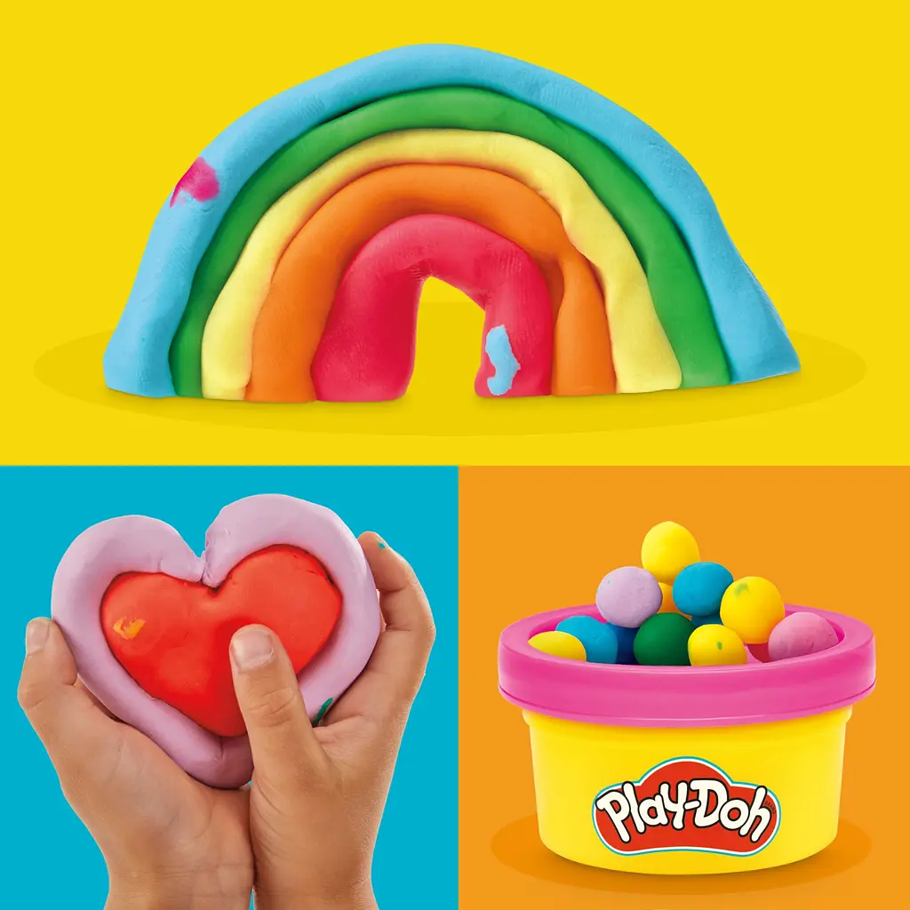 Набор массы для лепки Hasbro Play-Doh Радужные сюрпризы 50 баночек (G1761) - фото 6