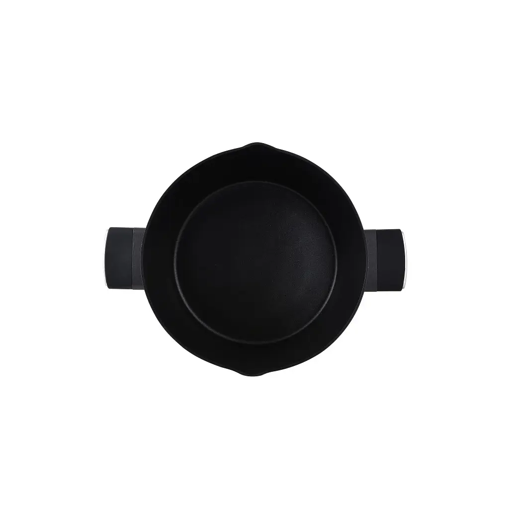 Каструля Bergner Ion, з кришкою 6 л (BG-35802-BK) - фото 4