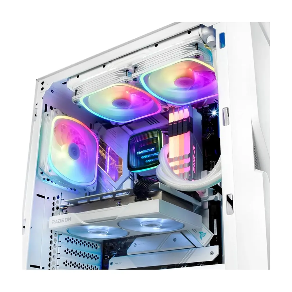 Система рідинного охолодження Enermax Aquafusion ADV 240 White ARGB (ELC-AQFA240-SQA-W) - фото 10