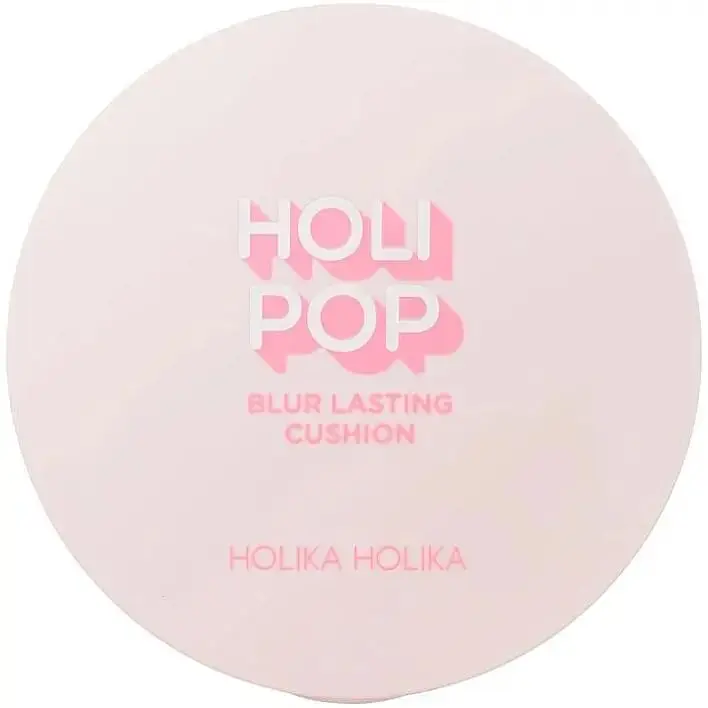 Матирующий кушон Holika Holika Holi Pop Blur Lasting Cushion 01 Vanilla Bl для выравнивания тона кожи 13 г - фото 2
