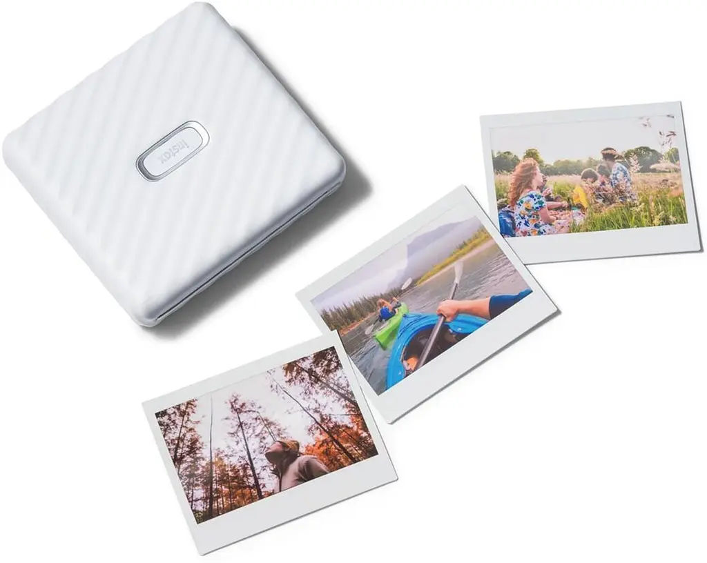 Фотопринтер Fujifilm Instax Link Wide Ash White - фото 8