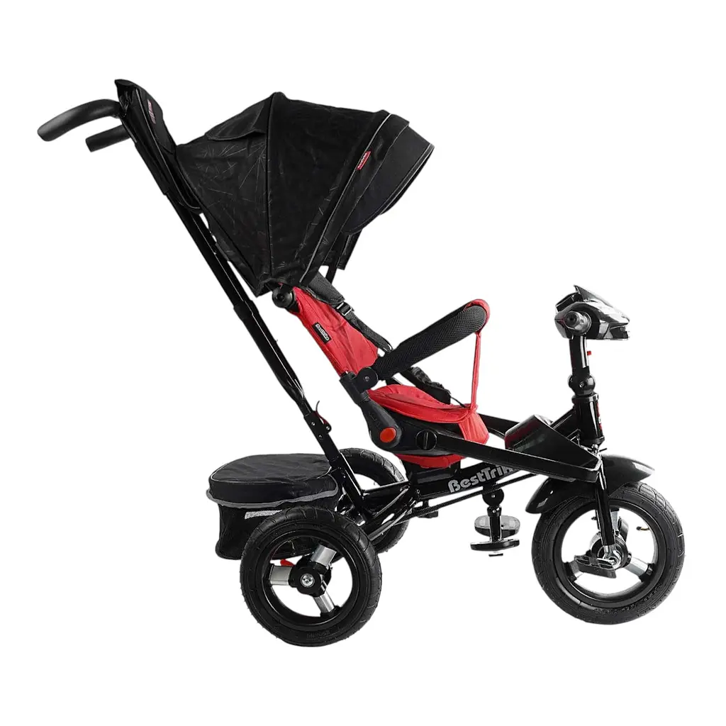 Велосипед 6088 F – 789-05 Best Trike поворотное сиденье, фара музыкальная с usb,bluetooth надувные колеса, пульт включения света и звука (6989151361533) - фото 3