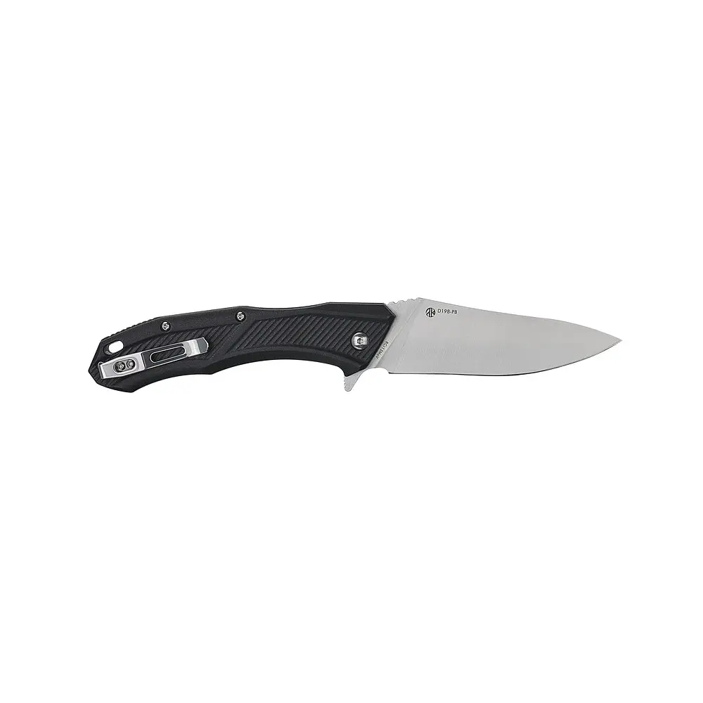 Ніж складаний туристичний Ruike D198-PB, (9.8 см) 8Cr13Mov/PA66 GF-35 чорний - фото 3