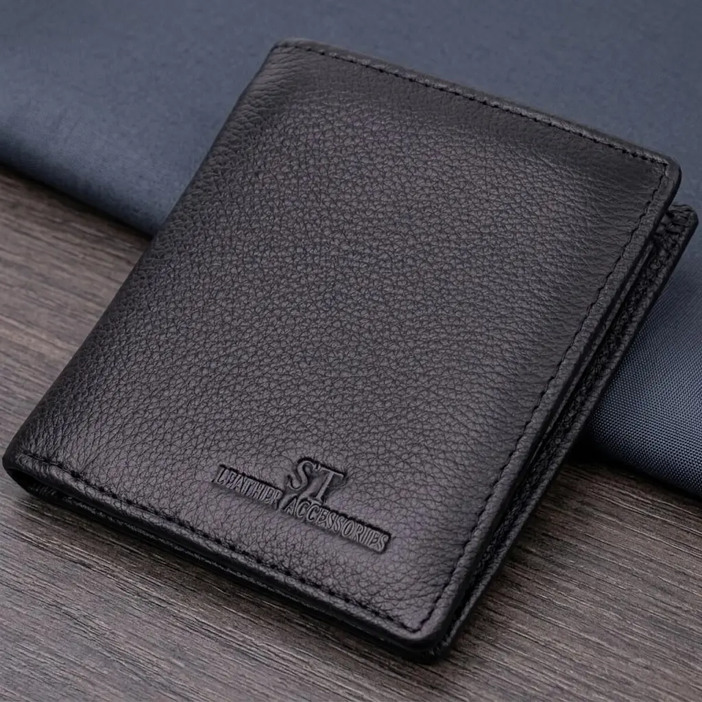 Жіночий гаманець в класичному чорному кольорі ST Leather 19466 чорний - фото 11