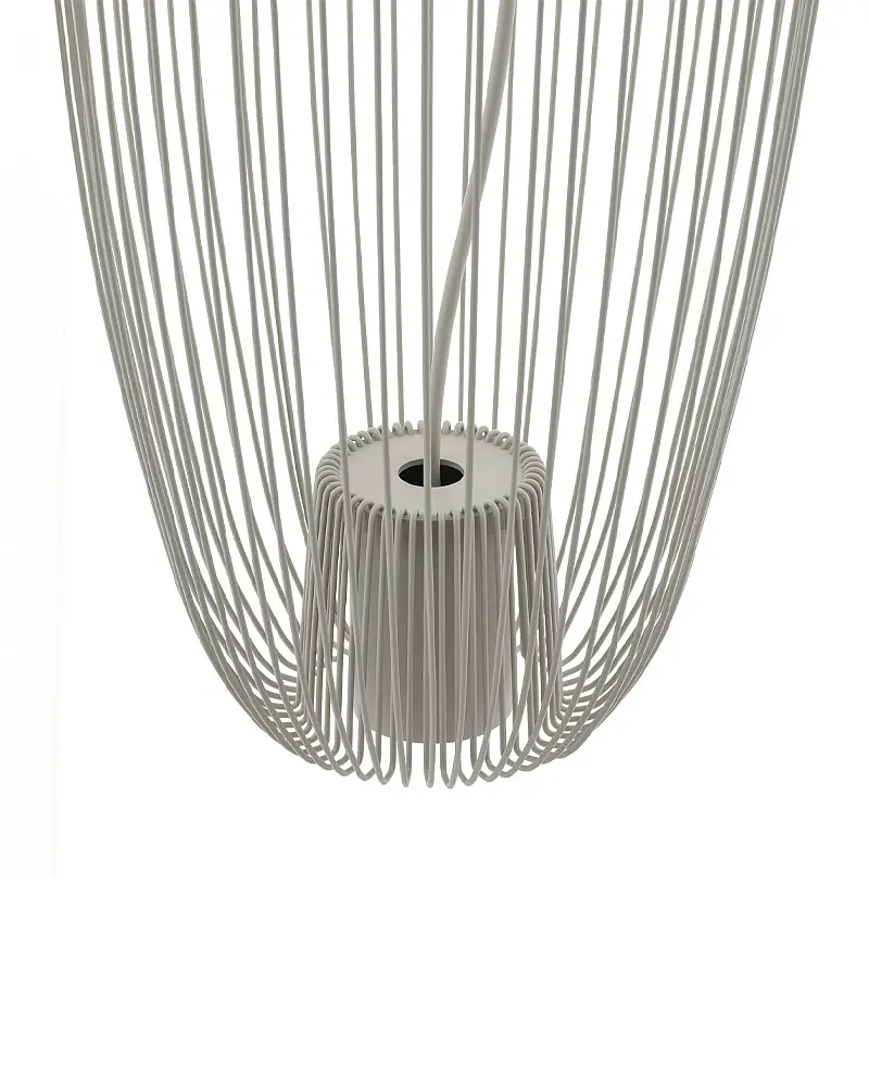 Подвесной светильник, люстра Nowodvorski 11242 Pumpkin S GU10 1x10W IP20 Светло-серый - фото 6